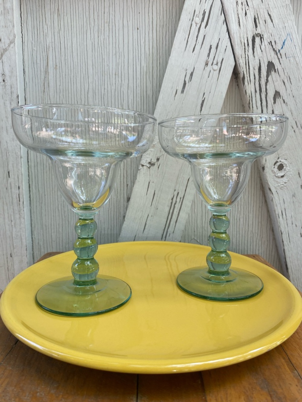 Vintage Libbey metropolis Margarita glasses